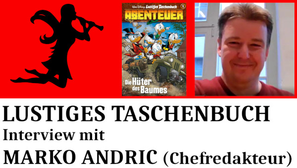 LUSTIGES TASCHENBUCH Videointerview mit Chefredakteur Marko Andric