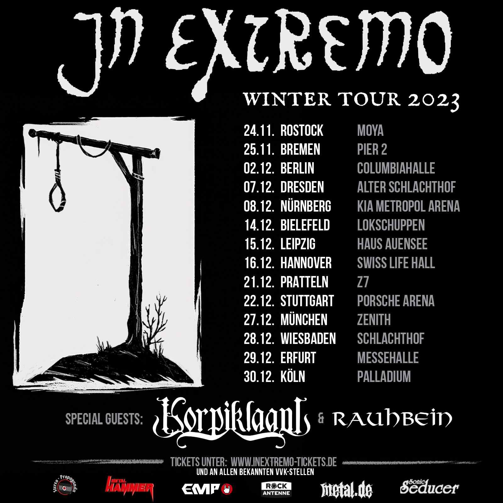In Extremo Winter Tour 2023