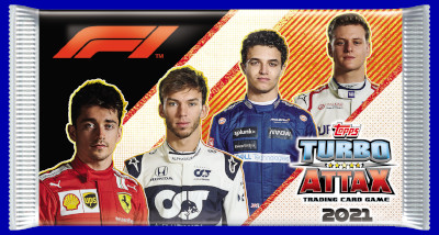 Formula 1 Turbo Attax 2021 Kartenpäckchen Motiv 2